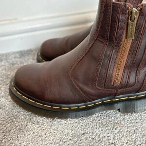 Dr. Martens Brown Leather Boots